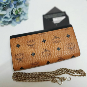 Alternative view of Túi MCM Patricia Crossbody Wallet Black Cognac Pink MYL9APA34BK001