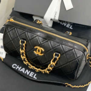 Alternative view of Túi Chanel Bowling Bag Calfskin Black AS1897-B03795-94305