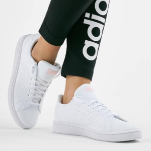 Alternative view of Giày Adidas Wmns Advantage Base 'White Glow Pink' EE7510