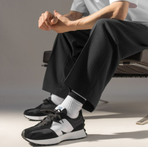 Alternative view of Giày New Balance 327 'Black White' MS327CPG