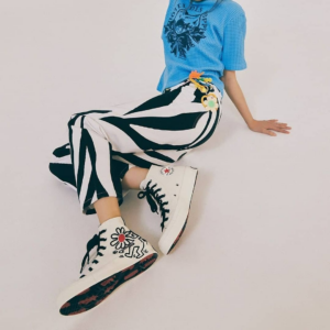 Giay Converse Keith Haring x Chuck 70 High 171858C