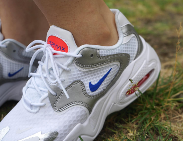 Giày Nike Air Max 2X Wmns 'White Metallic Silver' CK2947-102 - Hình ảnh 5