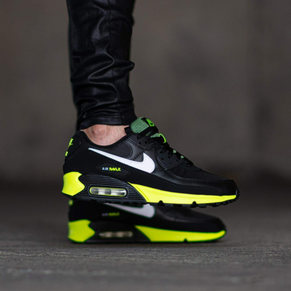 Giày Nike Air Max 90 'Black Hot Lime' DB3915-001 - Hình ảnh 5