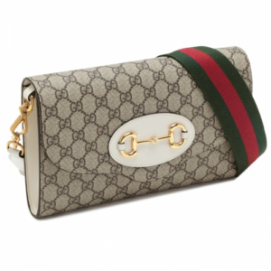 Tui Gucci Horsebit 1955 'White Leather Trim'  ‎677286-HUHHX-9759