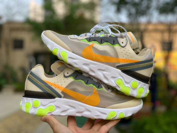 Giày Nike React Element 87 'Light Orewood' AQ1090-101 - Hình ảnh 3