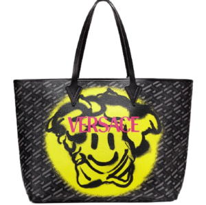 Túi Versace Medusa Tag Tote Black Gray 1001767-1A02013-5B05E