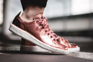 Giay Adidas Wmns Stan Smith Boost 'Metallic Copper' BB0107
