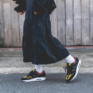 Alternative view of Giày Nike Wmns Air Max 1 SE 'Tartan' AV8219-001