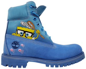 Giày Timberland SpongeBob 'Bright Blue' TB0A22T4-J45