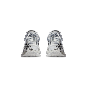 Giay Balenciaga x Adidas Runner Graffiti 'White' 677403-W3RBQ-9010