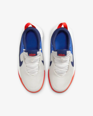 Giay Nike Team Hustle D 10 'White Blue' CW6735-103