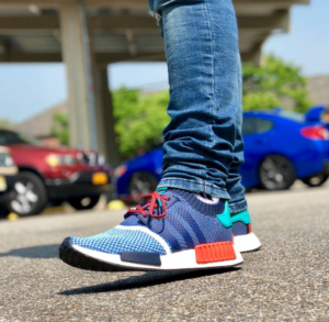 Alternative view of Giày Adidas Packer x NMD R1 PK 'Packers' BB5051