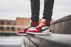 Giày Nike Off-White X Air Jordan 1 Retro High Og 'Chicago' Aa3834-101 -  Authentic-Shoes