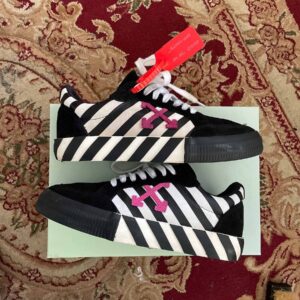 Alternative view of Giày Off-White Wmns Vulc Sneaker 'Black Violet' OWIA178R20I05109-1029