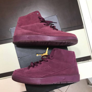 Alternative view of Giày Nike Air Jordan 2 Retro Deconstructed 'Bordeaux' 897521-606