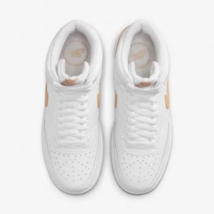 Giay Nike Court Vision Mid White Orange CD5436-104