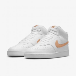 Giay Nike Court Vision Mid White Orange CD5436-104