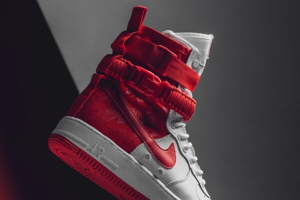 Giày Nike SF-AF1 High White 'University Red' AR1955-100 - Hình ảnh 6
