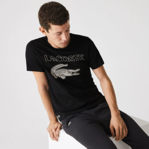 Ao Lacoste Crocodile Organic Cotton T shirt TH1573-DL3