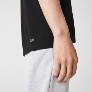 Ao Lacoste Sports Breathable Pique T-Shirt 'Black' TH3401-53G-031