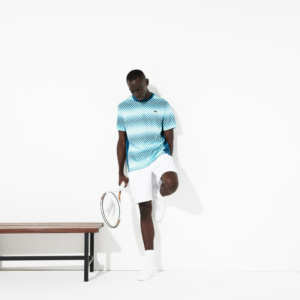 Ao Lacoste Shade Striped Tennis T shirt TH3473L-9XL