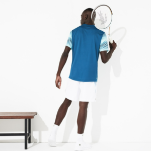 Ao Lacoste Shade Striped Tennis T shirt TH3473L-9XL