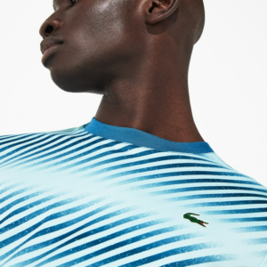 Ao Lacoste Shade Striped Tennis T shirt TH3473L-9XL