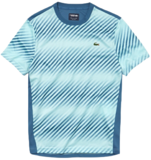 Ao Lacoste Shade Striped Tennis T shirt TH3473L-9XL
