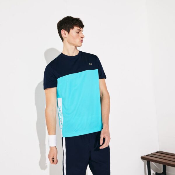 Áo Lacoste Tee SPORT Perfomance Turquoise 2020 TH4856-51-2YE - Hình ảnh 3