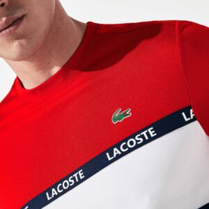 Alternative view of Áo Lacoste Sport Pique Red TH8427-51-YY2