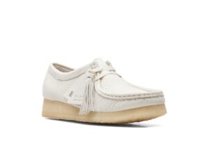 Giay Clarks Wallabee 'Off White Nubuck' 261-66299