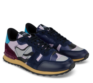 Alternative view of Giày Valentino Garavani Men Blue Leather Sneakers VY0S0723TCCE77