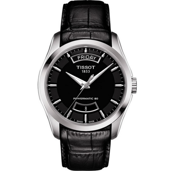 Đồng Hồ Tissot Couturier Powermatic 80 Automatic 'Black' T035-407-16-051-02