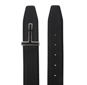 Alternative view of Thắt lưng Tom Ford Men's T Buckle Belt TB248P-LCL084-U9000