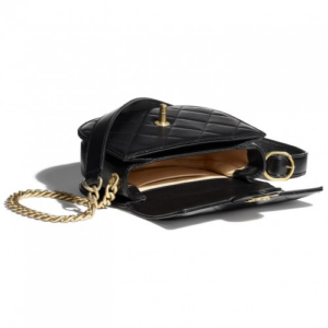 Alternative view of Túi Chanel Mini Messenger Bag Calfskin Black AS2484-B05522-94305