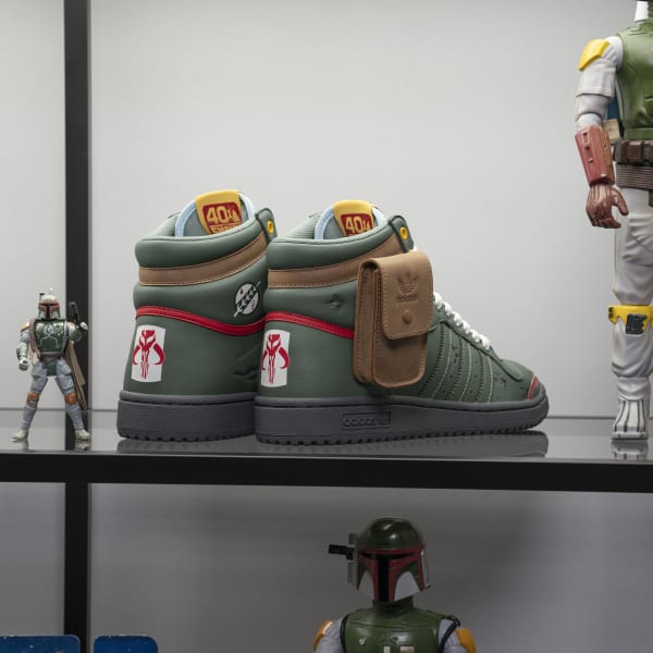 Giày Adidas Star Wars x Top Ten Hi 'Boba Fett' FZ3465 - Hình ảnh 3