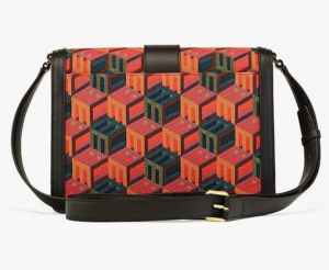 Alternative view of Túi MCM Tracy Shoulder Bag in Cubic Monogram Jacquard MWSCSCK01MT001
