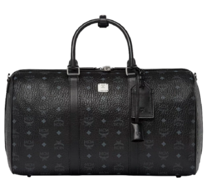 Túi MCM Traveler Weekender in Visetos MUV7AVY03BK001