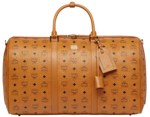 Túi MCM Traveler Weekender in Visetos MUV7AVY03CO001