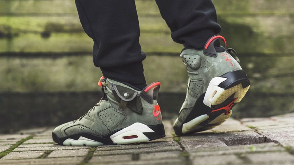 Air Jordan 6 Retro x Travis Scott 'Olive' CN1084-200