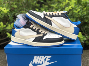 Fragment Design x Travis Scott x Air Jordan 1 Retro Low DM7866-140