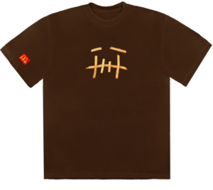 Áo Travis Scott x McDonald's Fry II T-Shirt Brown TS-XMFITBRN