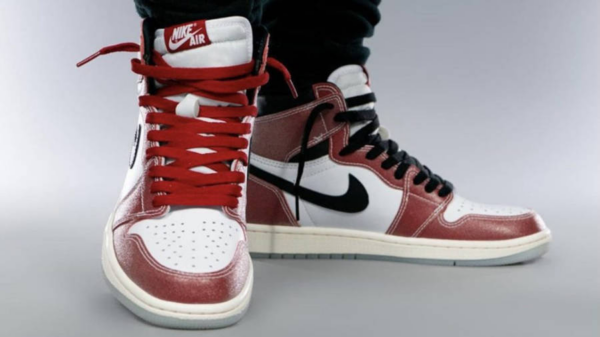 Giày Nike Trophy Room x Air Jordan 1 Retro High OG SP 'Chicago' DA2728-100 - Hình ảnh 5