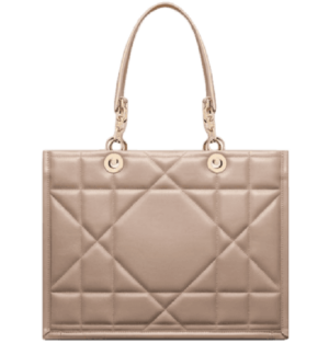 Tui Dior Medium Essential Tote Bag 'Hazelnut Archicannage Calfskin' M8721OZVJ-M45U