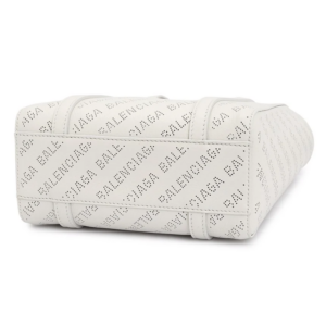 Tui Balenciaga Everyday 2x Small Logo Perforated Tote 'White' 551815-2VS3N-9062