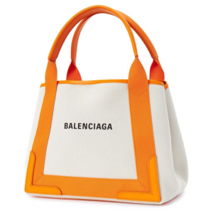 Tui Balenciaga Navy Cabas Small Tote Bag 'Ivory' 339933-2HH3N-9265