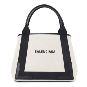 Tui Balenciaga Navy Cabas Tote Bag 'Beige' 339933-2HH3N-9260