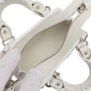 Tui Balenciaga Neo Classic Crocodile Tote 'White' 669537-23EFY-9016