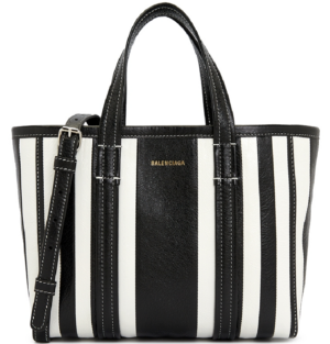Tui Balenciaga Stripe Arena Babes Small East West Tote 'Black' 671404-1VGAN-1090
