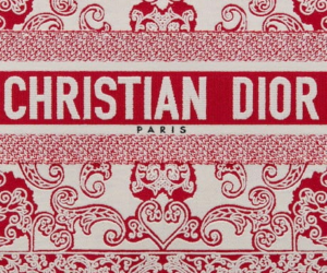 Tui Nu Dior Medium Dior Book Tote 'White Red' M1296ZMGA-M933